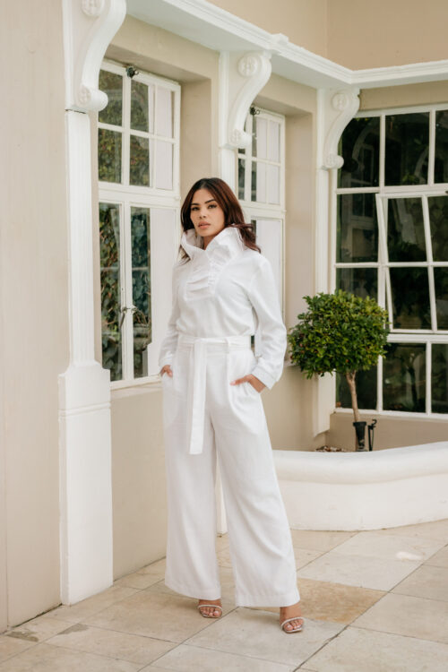 The White Victorian Pants