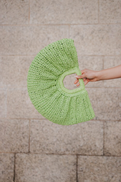 The Green Straw bag
