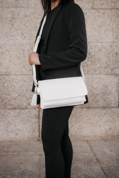 The Chico Leather Bag (White)