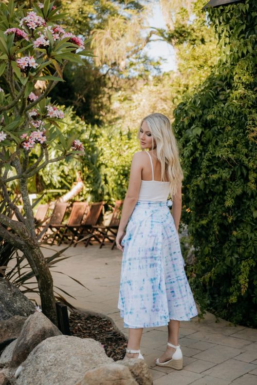 The Zoe wrap skirt